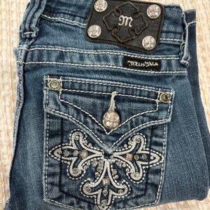 Girls size 10 miss me jeans